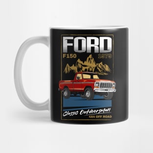 American F150 Pickup Car Mug